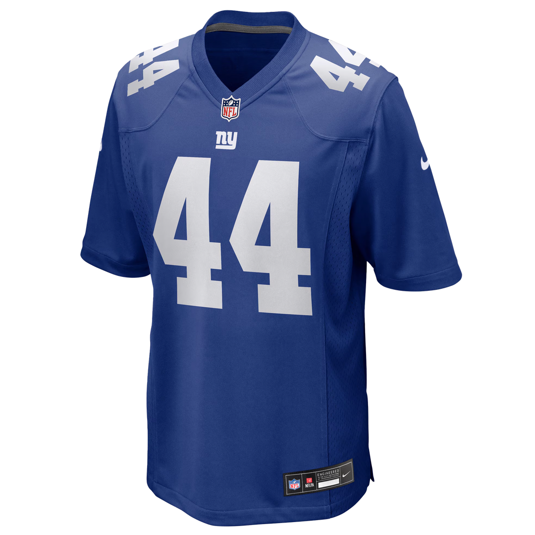 New York Giants Cam Skattebo Nike White Game Jersey