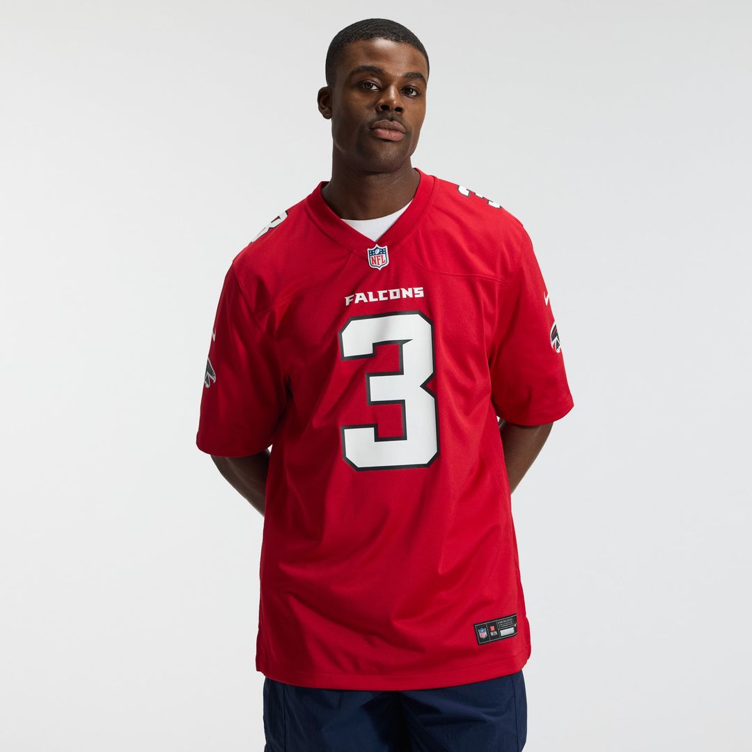 Atlanta Falcons Jessie Bates III Nike White Game Jersey