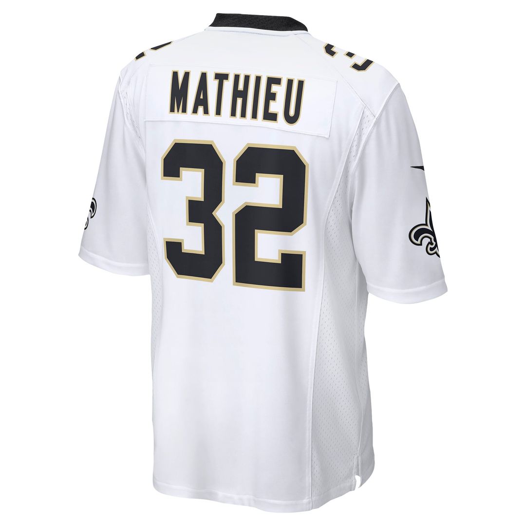 New Orleans Saints Tyrann Mathieu Nike White Game Jersey
