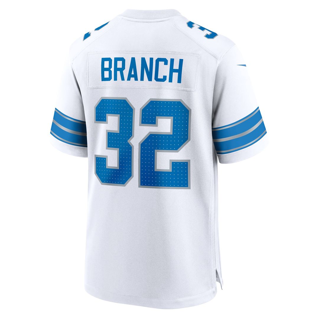 Detroit Lions Brian Branch Nike Black Alternate Game Jersey