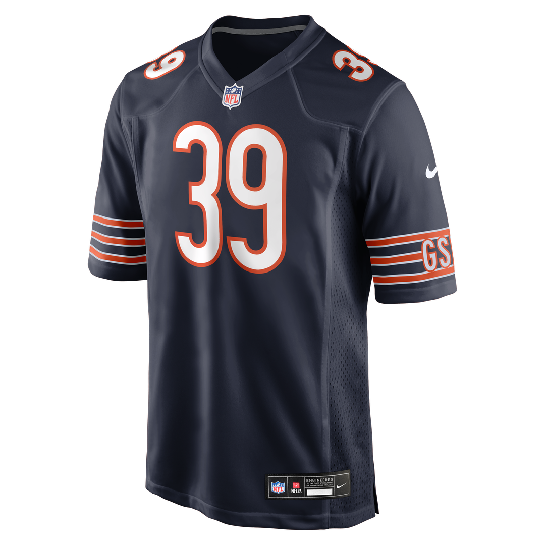 Chicago Bears Josh Blackwell Nike Navy Game Player Jersey