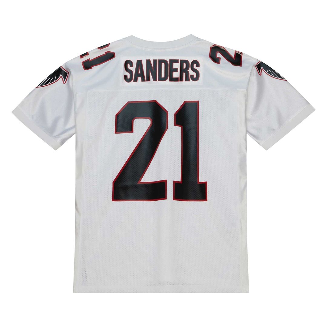 Atlanta Falcons 1991 Deion Sanders Mitchell & Ness White Authentic Throwback Retired Player Jersey