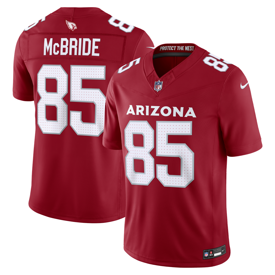 Arizona Cardinals Trey McBride Nike Cardinal Team Vapor F.U.S.E. Stitched Limited Jersey