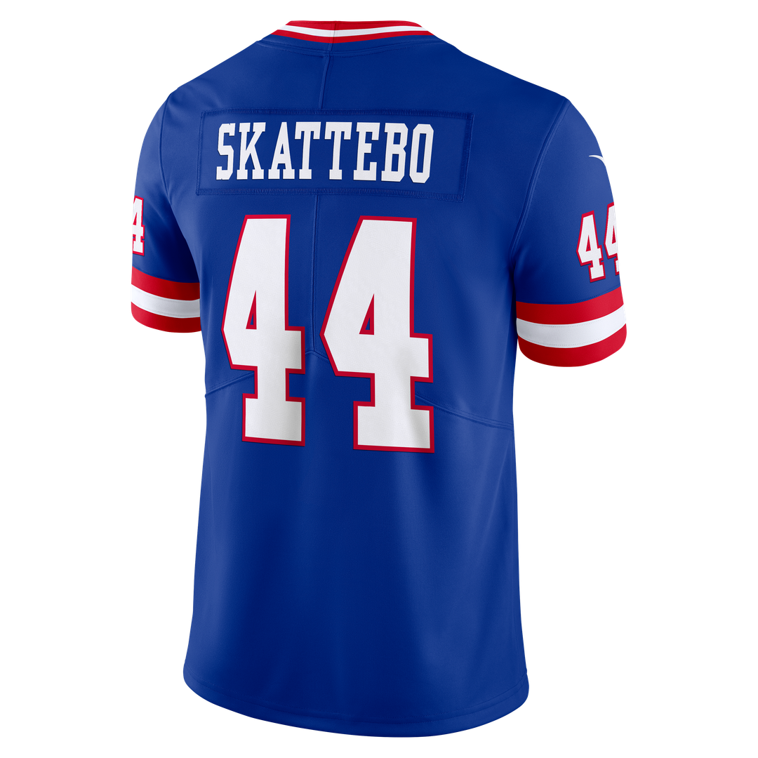 New York Giants Cam Skattebo Nike Royal Legacy Vapor Untouchable Stitched Limited Jersey
