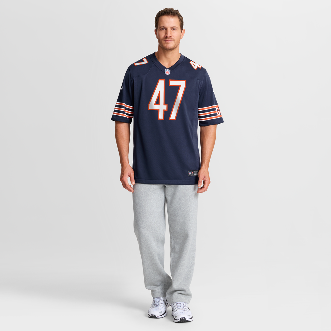 Chicago Bears Ruben Hyppolite II Nike Navy Team Game Jersey