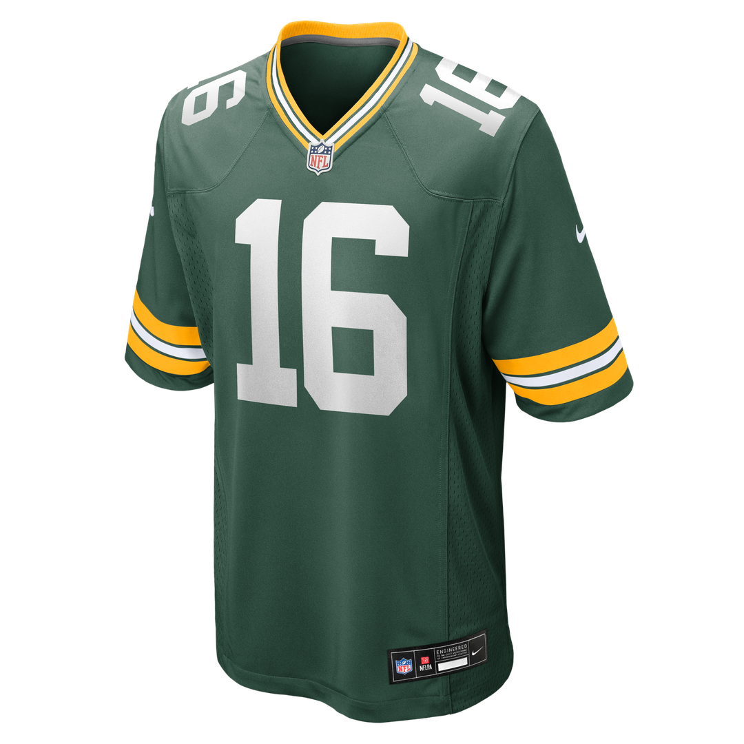 Green Bay Packers Bo Melton Nike Green Team Game Jersey