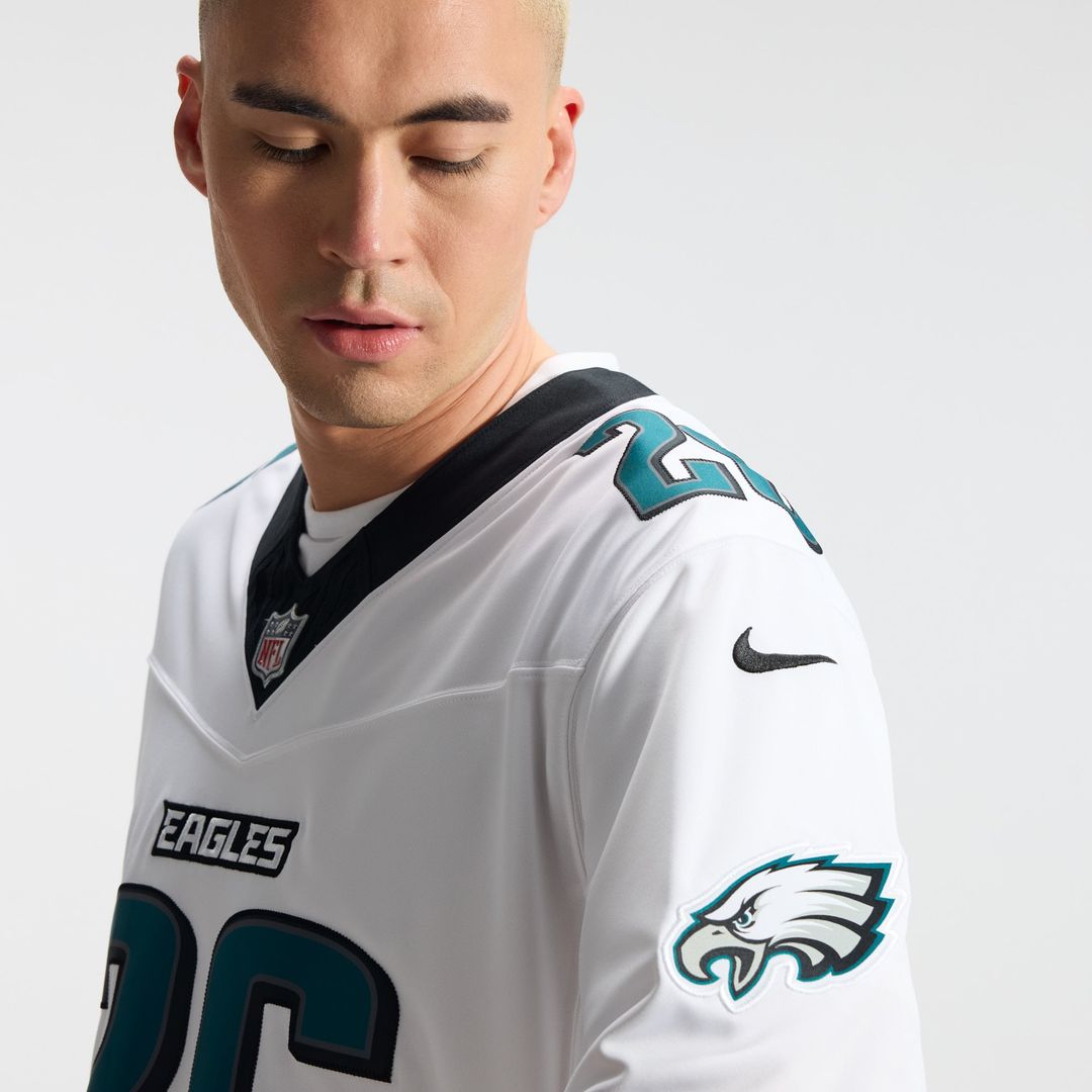 Philadelphia Eagles Saquon Barkley Nike Kelly Green Alternate Vapor F.U.S.E. Stitched Limited Jersey