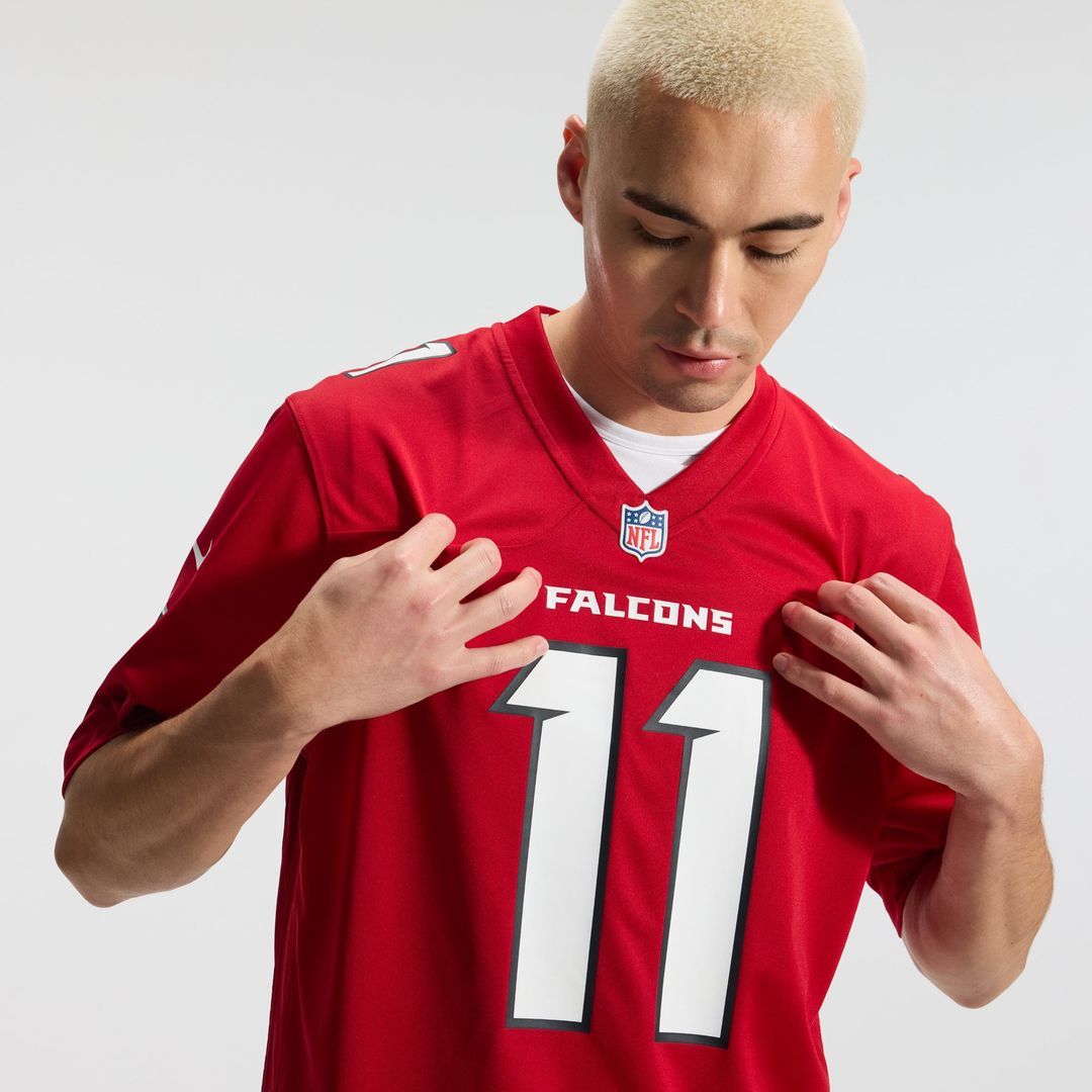 Atlanta Falcons Jalon Walker Nike White Game Jersey