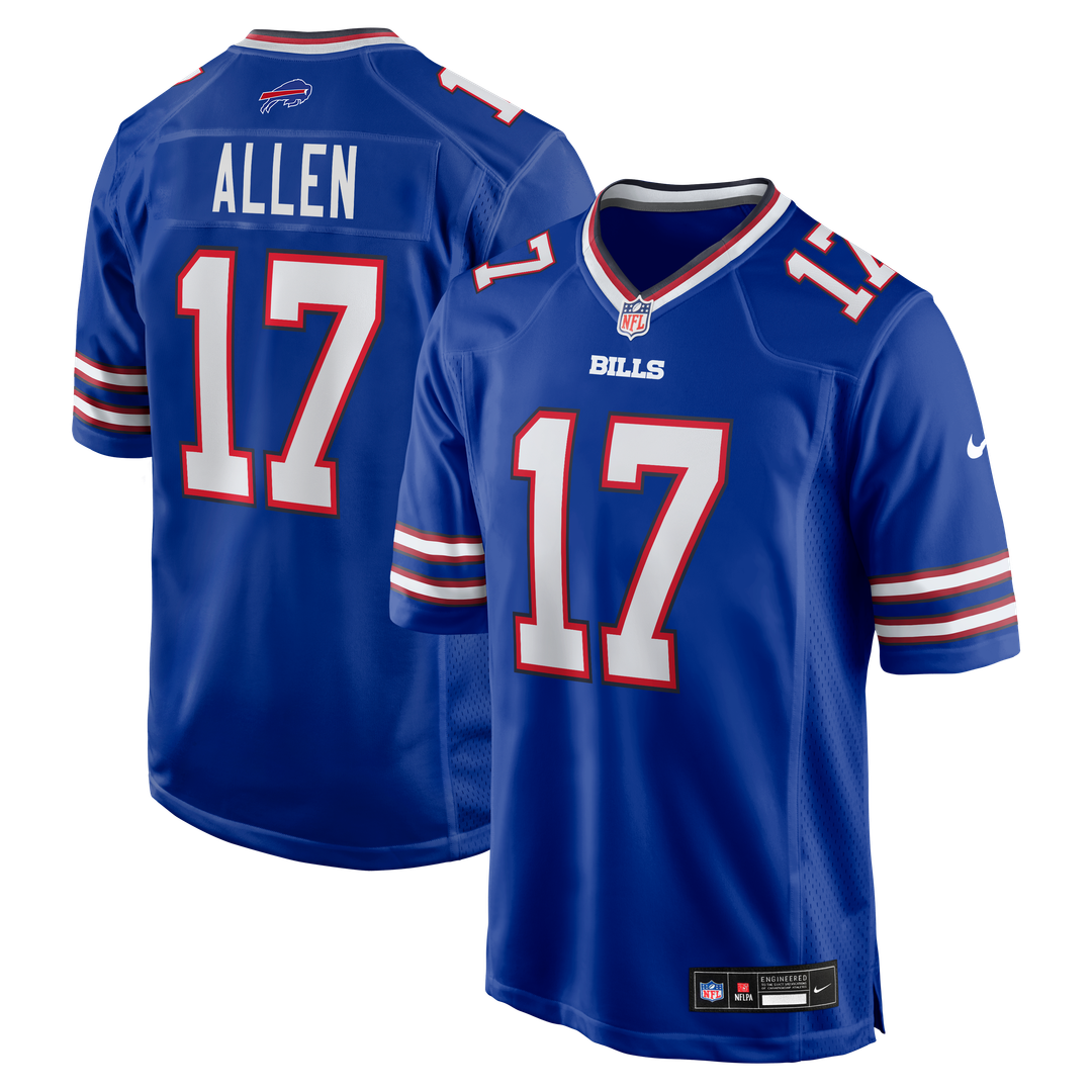 Buffalo Bills Josh Allen Nike Red Alternate Game Jersey