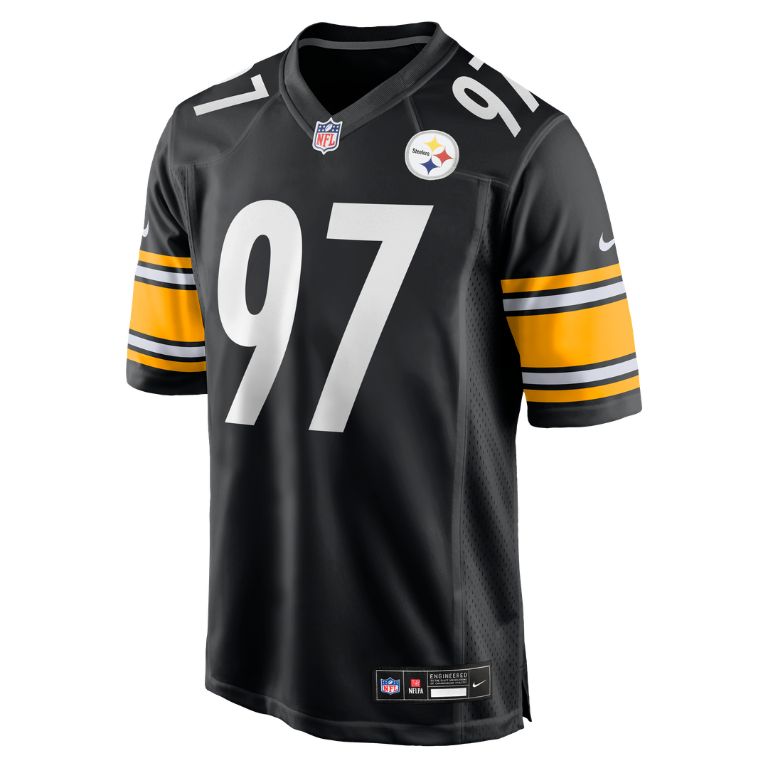 Pittsburgh Steelers Cameron Heyward Nike Gold Alternate 1933 Throwback Game Jersey