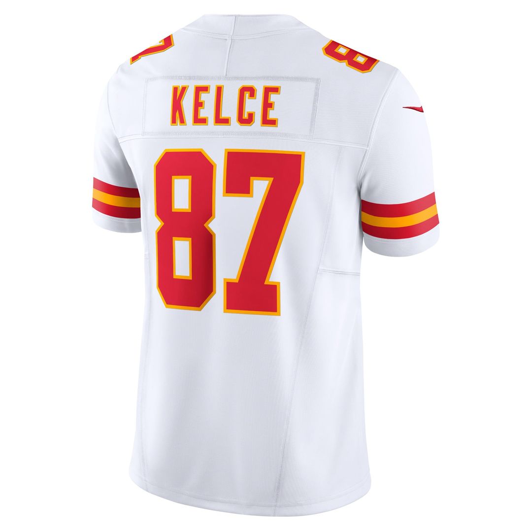 Kansas City Chiefs Travis Kelce Nike Red Vapor F.U.S.E. Limited Jersey