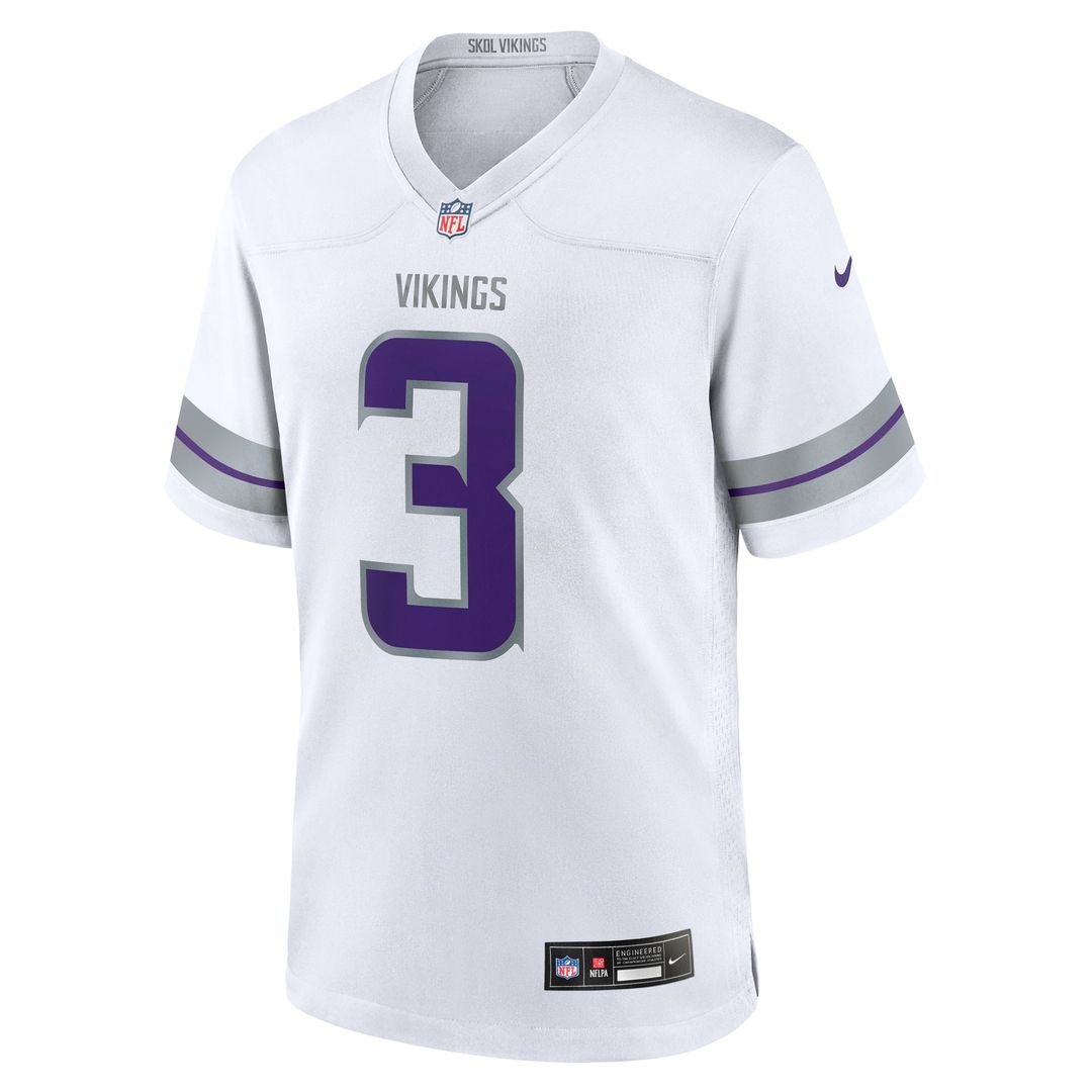 Minnesota Vikings Jordan Addison Nike Purple Game Jersey