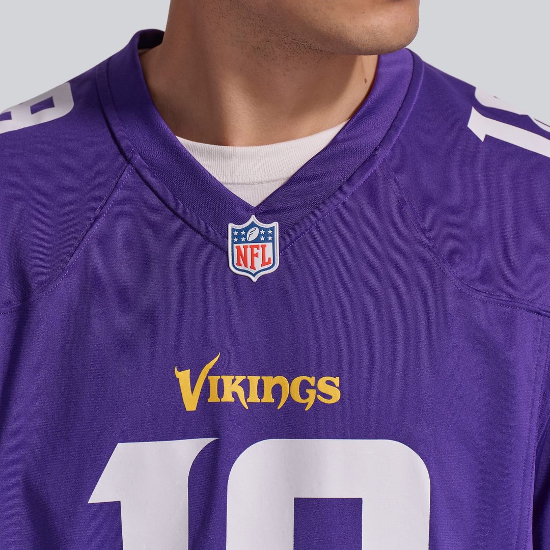 Minnesota Vikings Justin Jefferson Nike Purple Player Game Jersey
