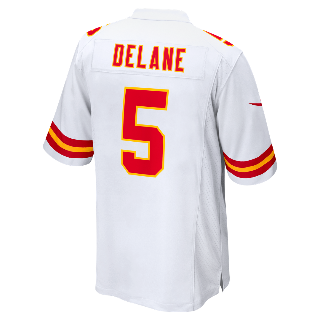 Kansas City Chiefs Mansoor Delane Nike White Game Jersey