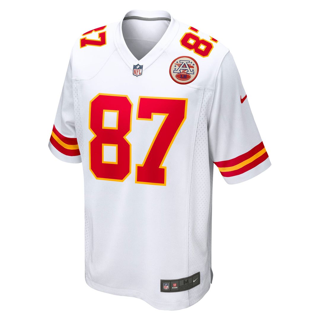 Kansas City Chiefs Travis Kelce Nike Red Game Jersey