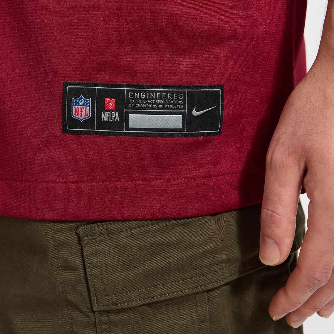 Hail Raiser Washington Commanders Terry McLaurin Nike Black Alternate Game Jersey