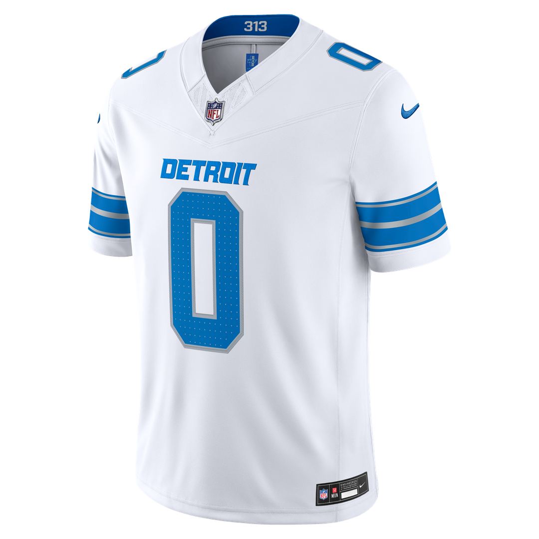 Detroit Lions Jahmyr Gibbs Nike Blue Team Vapor F.U.S.E. Stitched Limited Jersey