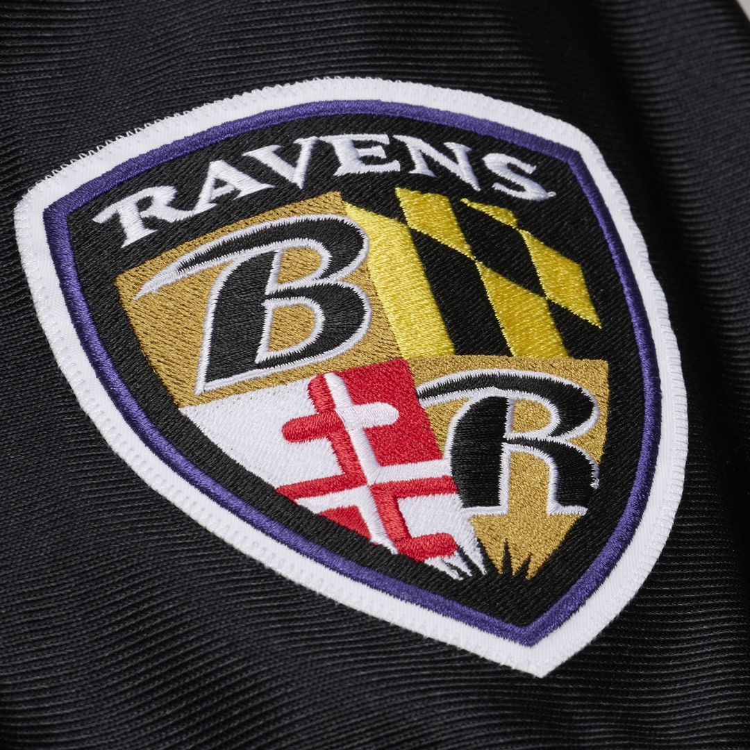 Baltimore Ravens Deion Sanders Mitchell & Ness Black 2005 Authentic Throwback Jersey