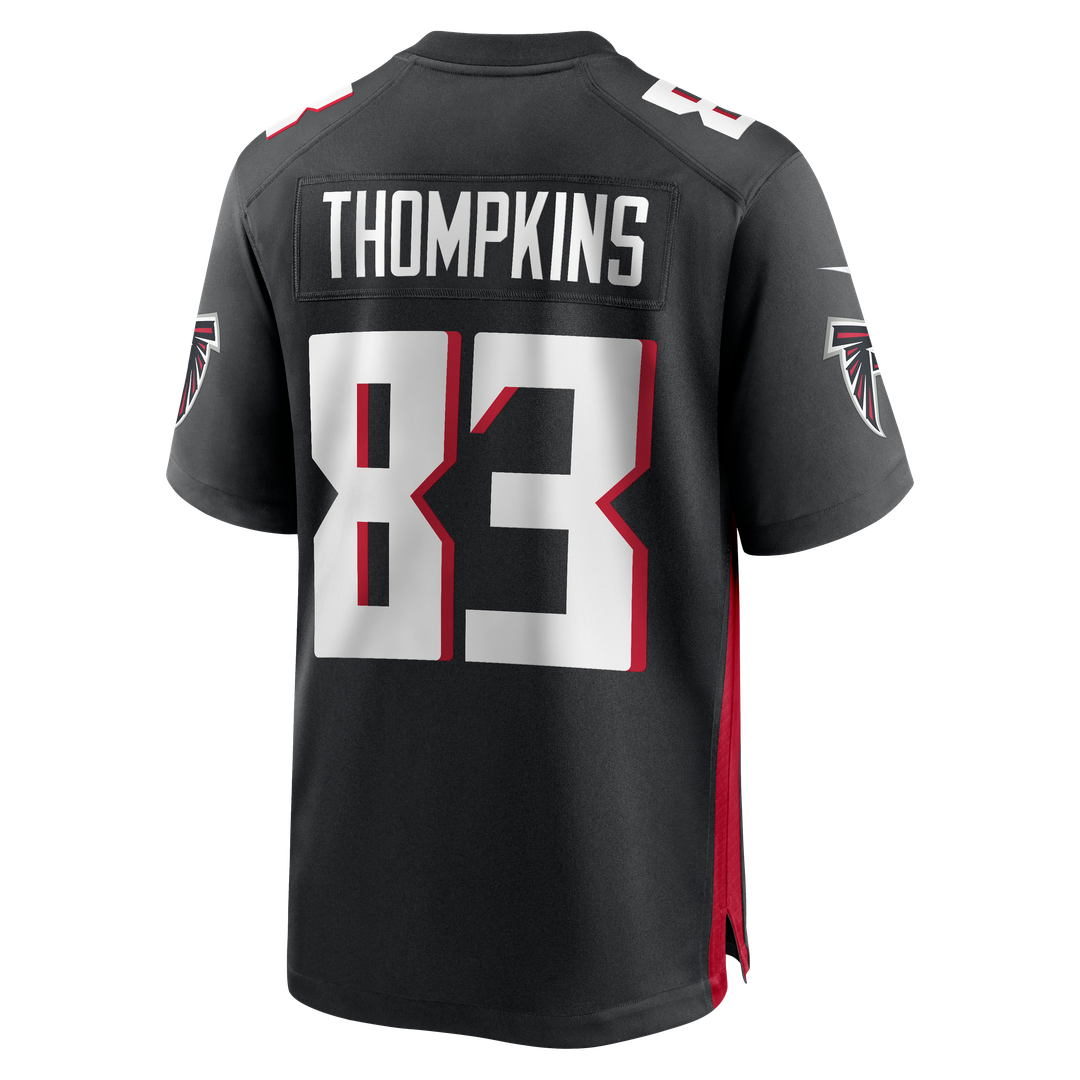 Atlanta Falcons Deven Thompkins Nike Black Team Game Jersey