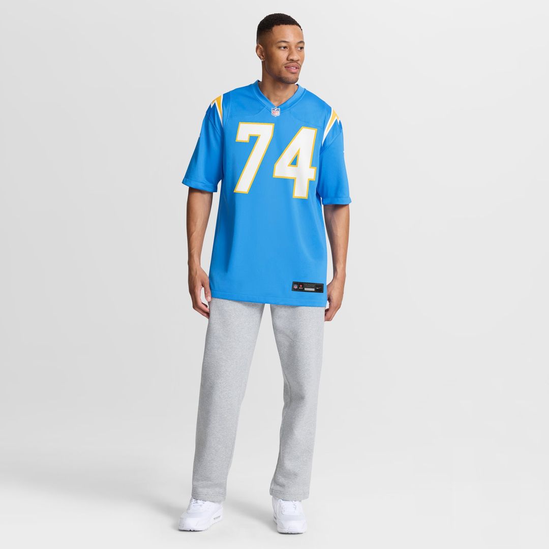 Los Angeles Chargers Kayode Awosika Nike Powder Blue Team Game Jersey