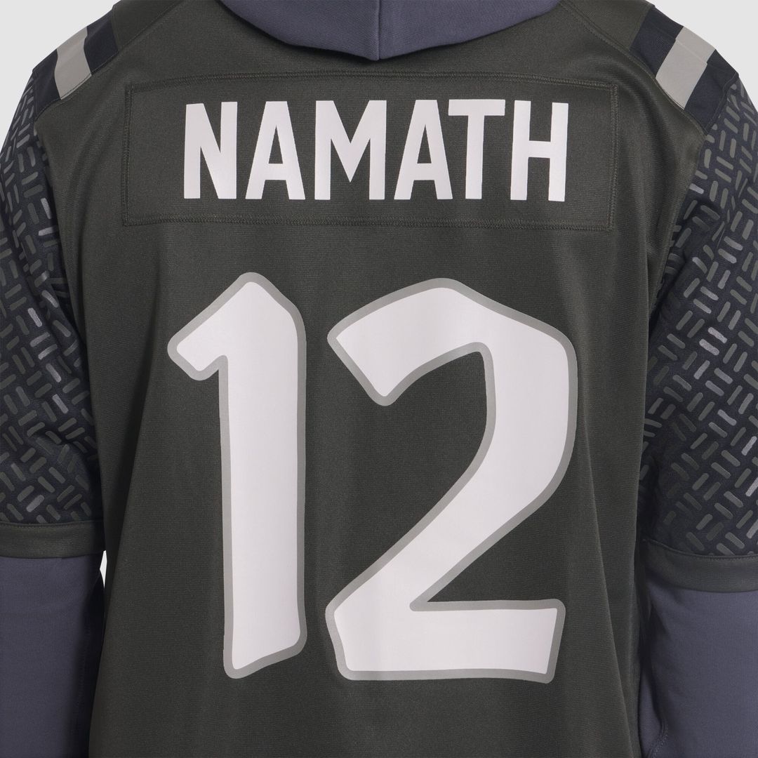 New York Jets Joe Namath Nike Green Rivalries Collection Retired Player Game Jersey