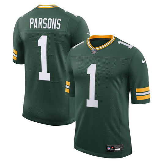 Green Bay Packers Micah Parsons Nike Green Vapor Untouchable Stitched Limited Jersey