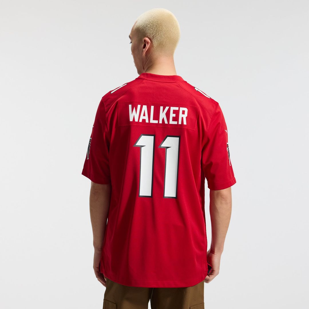 Atlanta Falcons Jalon Walker Nike White Game Jersey