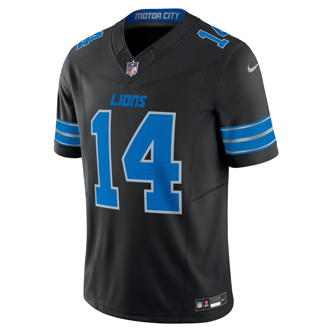 Detroit Lions Amon-Ra St. Brown Nike Black 2nd Alternate Vapor F.U.S.E. Limited Jersey