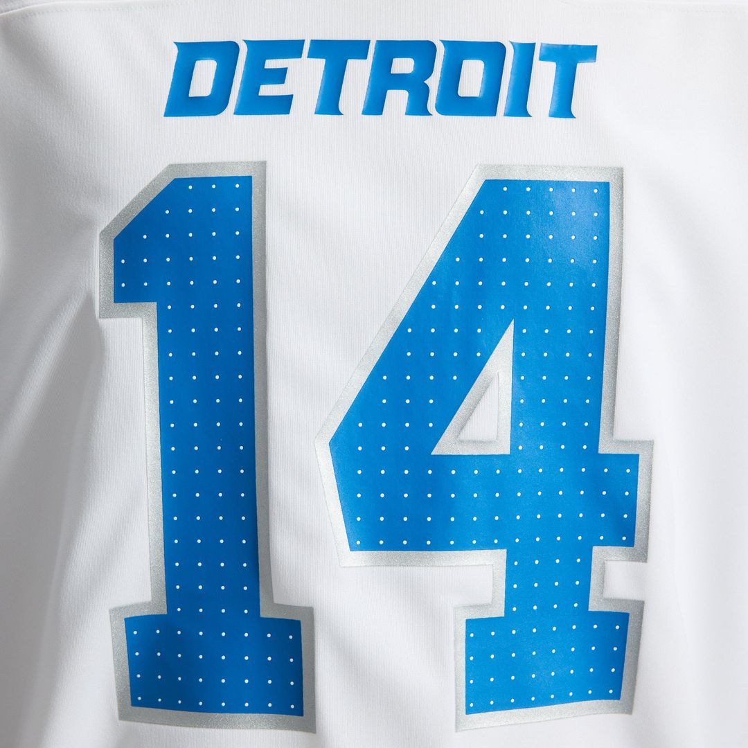 Detroit Lions Amon-Ra St. Brown Nike Blue Game Jersey