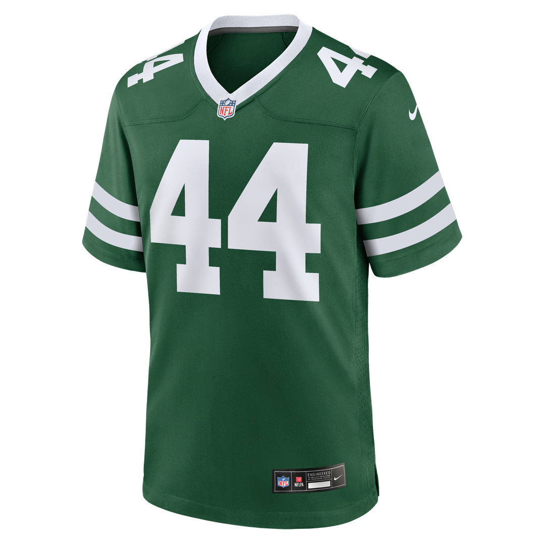 New York Jets Jamien Sherwood Nike Legacy Green Team Game Jersey
