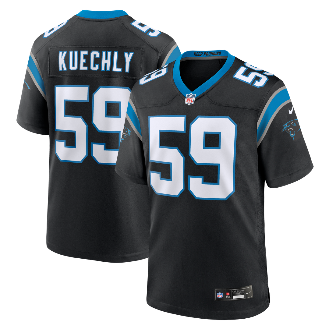Carolina Panthers Luke Kuechly Nike Blue Retired Player Alternate Game Jersey