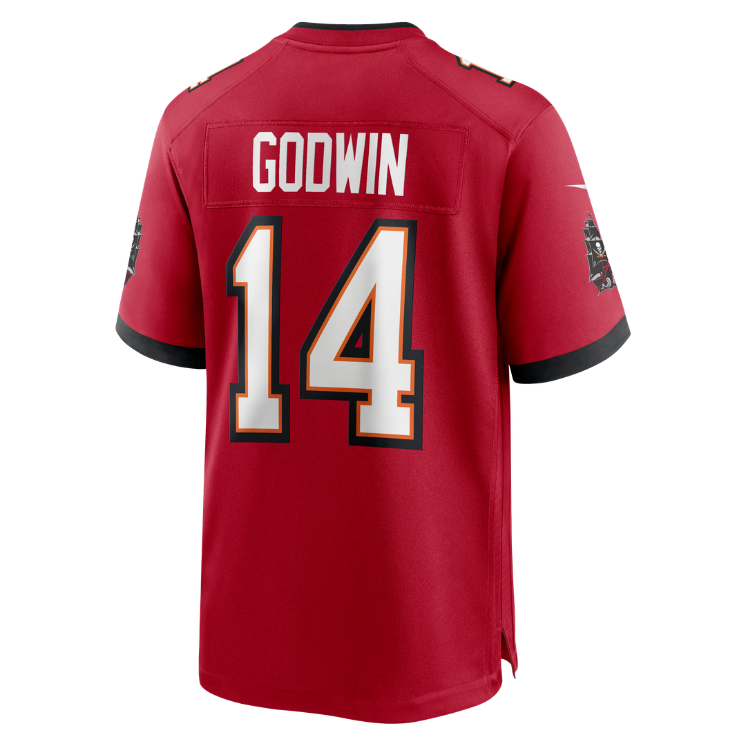 Tampa Bay Buccaneers Chris Godwin Nike Red Game Player Jersey