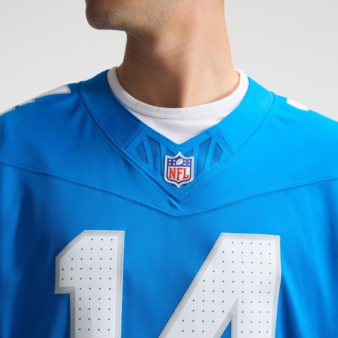 Detroit Lions Amon-Ra St. Brown Nike White Vapor F.U.S.E. Stitched Limited Jersey