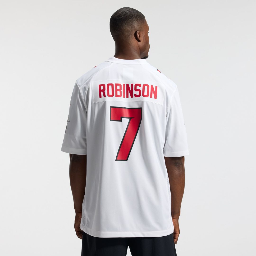 Atlanta Falcons Bijan Robinson Nike Red Game Jersey