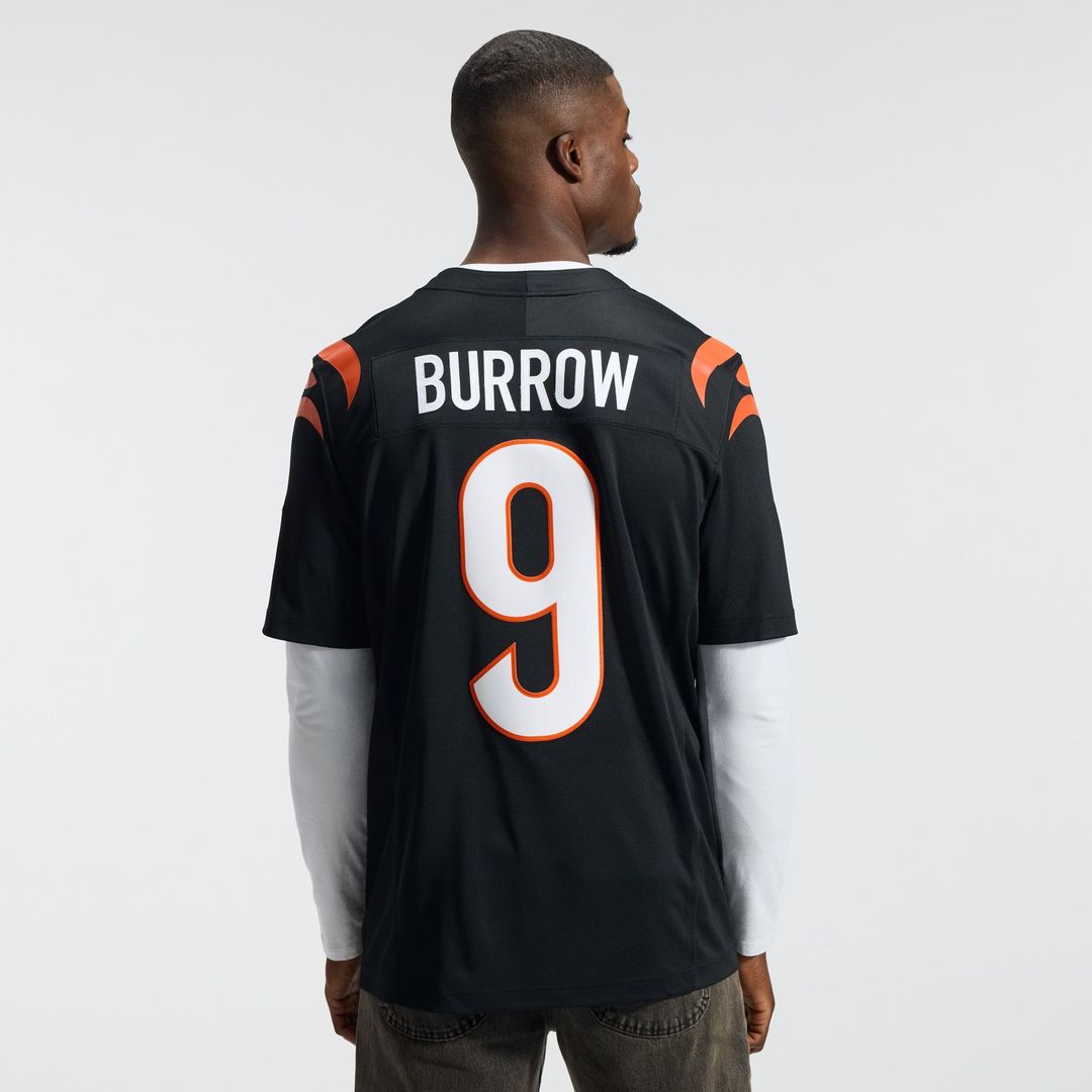 Cincinnati Bengals Joe Burrow Nike White Vapor F.U.S.E. Stitched Limited Jersey