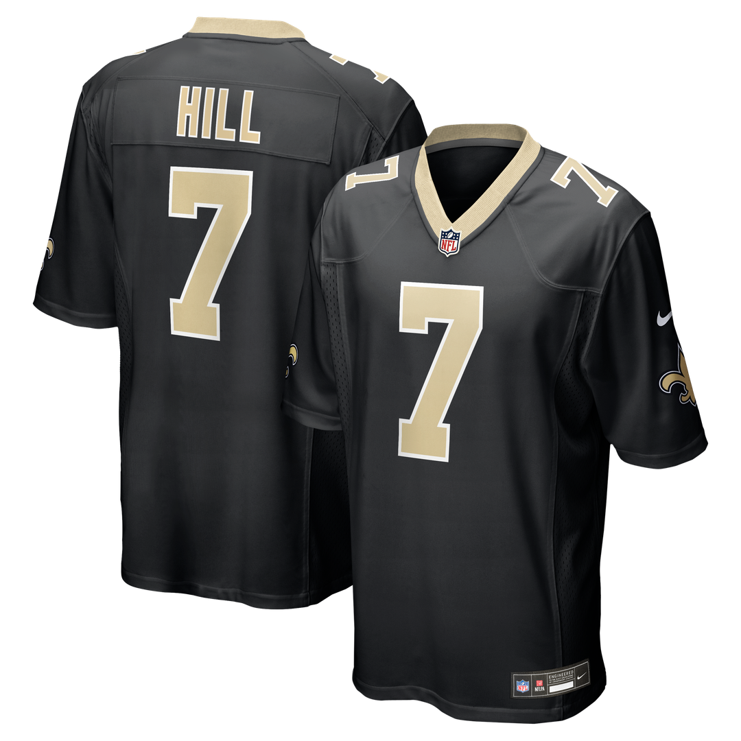 New Orleans Saints Taysom Hill Nike Gold Gameday Golds Alternate Game Player Jersey