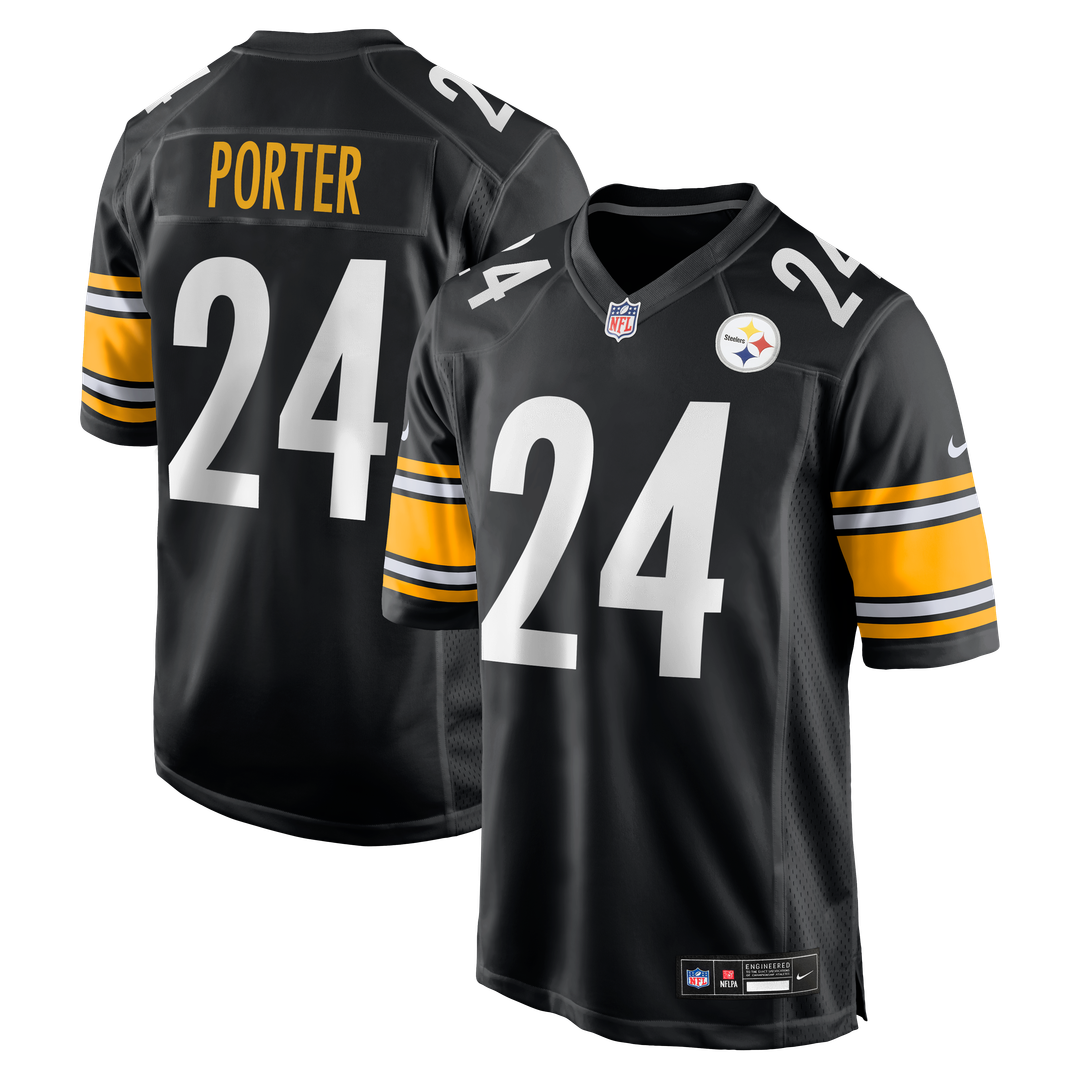 Pittsburgh Steelers Joey Porter Jr. Nike Gold Alternate 1933 Throwback Game Jersey
