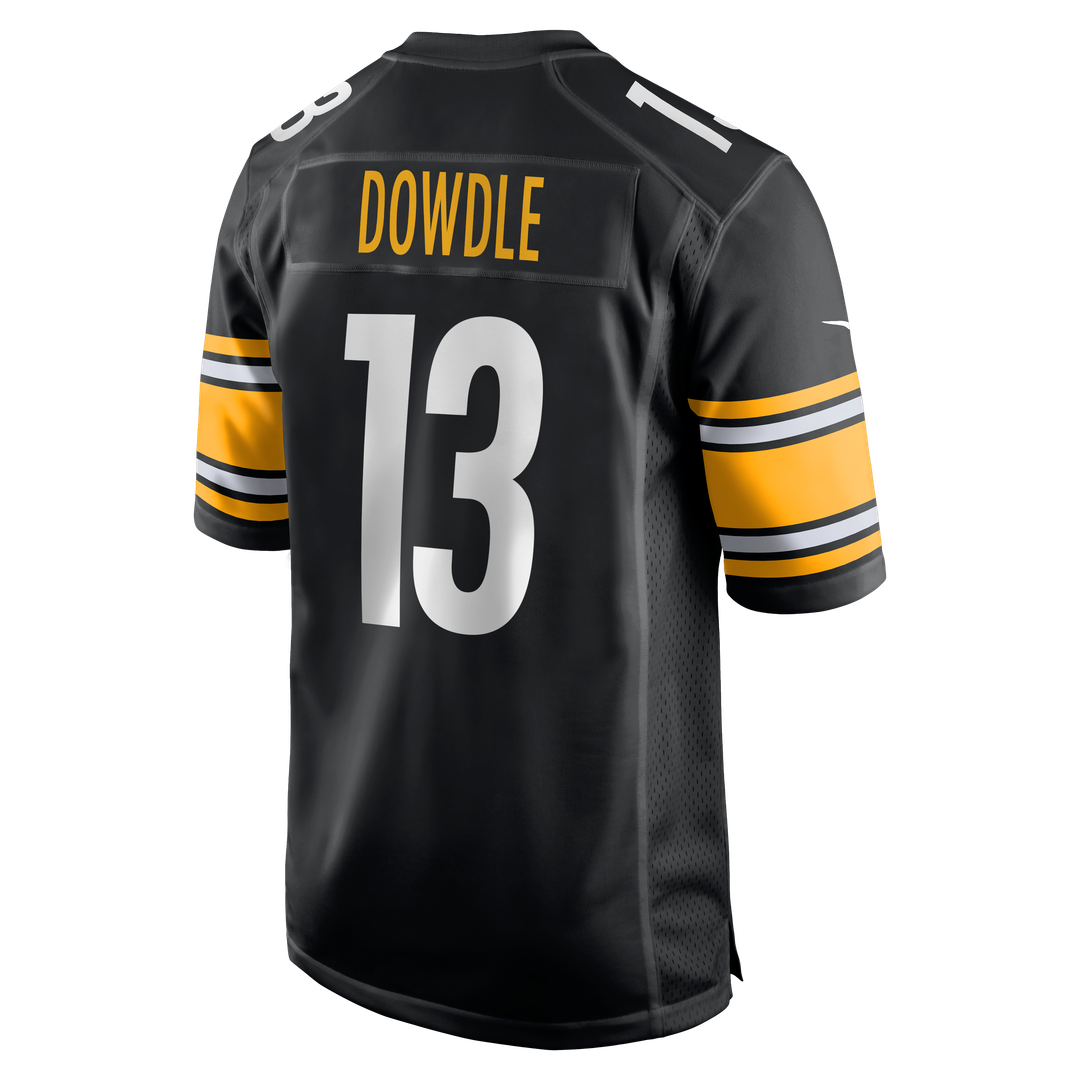 Pittsburgh Steelers Rico Dowdle Nike Black Game Jersey