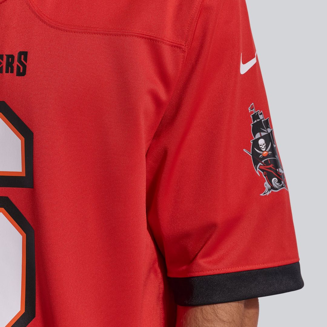 Tampa Bay Buccaneers Baker Mayfield Nike White Away Game Jersey