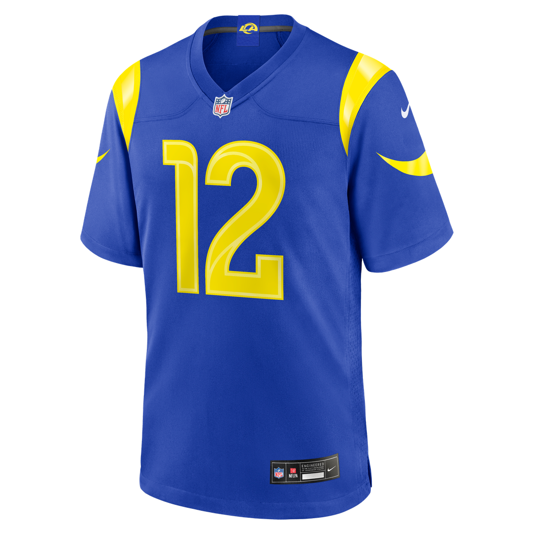 Los Angeles Rams Puka Nacua Nike White White Game Player Jersey
