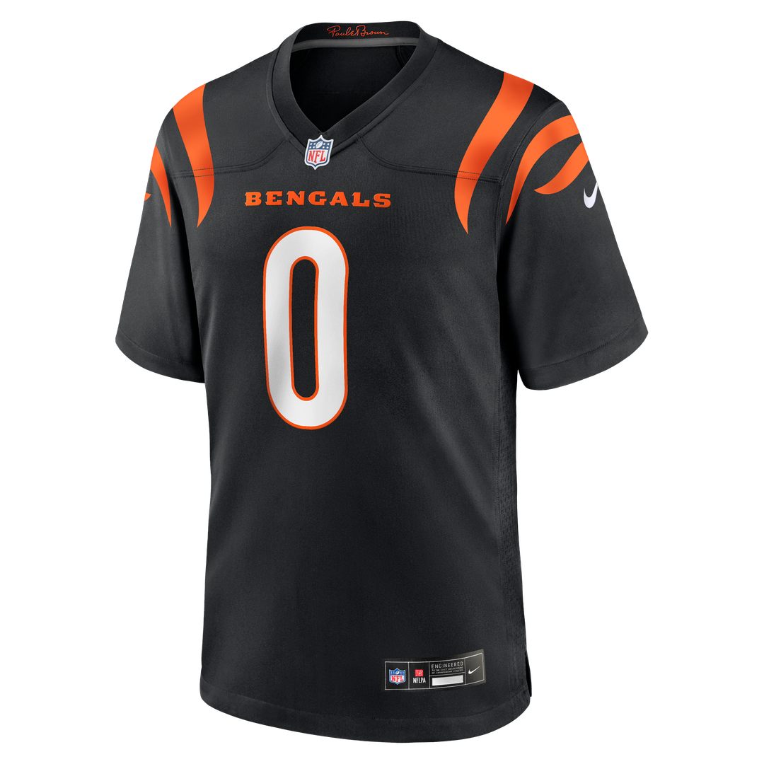 Cincinnati Bengals DJ Turner II Nike Black Team Game Jersey