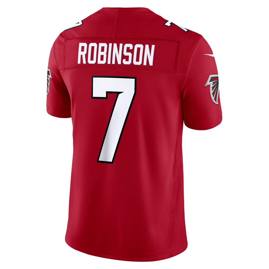 Atlanta Falcons Bijan Robinson Nike Black Alternate Throwback Vapor F.U.S.E. Stitched Limited Jersey