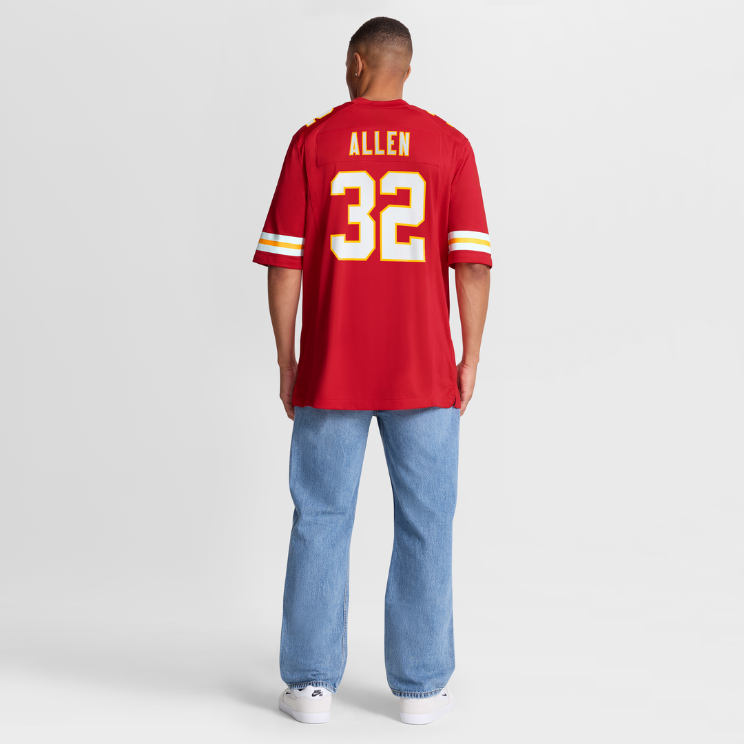 Kansas City Chiefs Marcus Allen Nike Red Game Retired Player Jersey