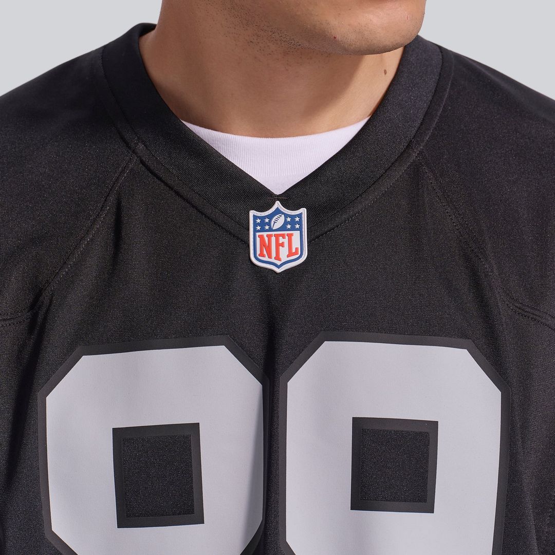 Las Vegas Raiders Brock Bowers Nike White Game Jersey