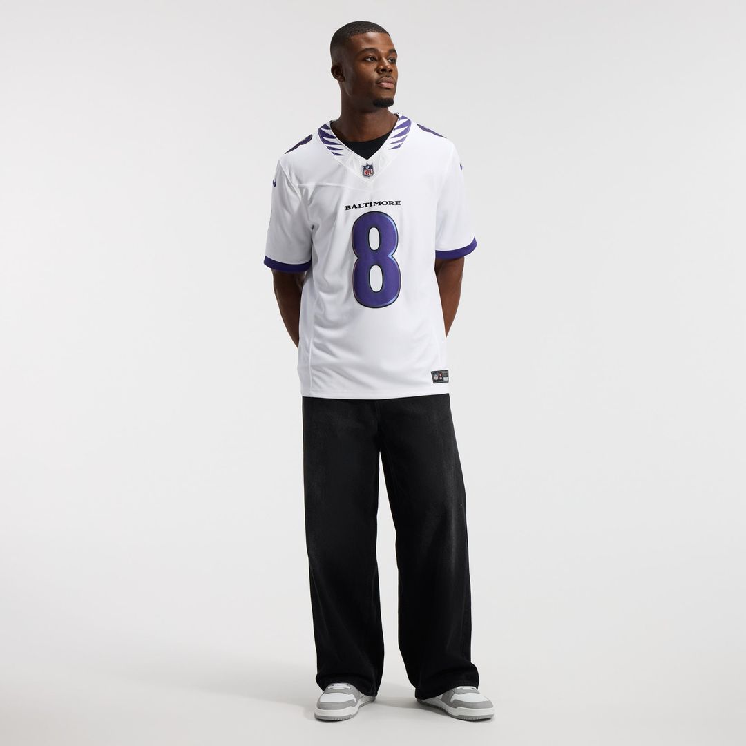Baltimore Ravens Lamar Jackson Nike Purple Team Vapor F.U.S.E. Stitched Limited Jersey