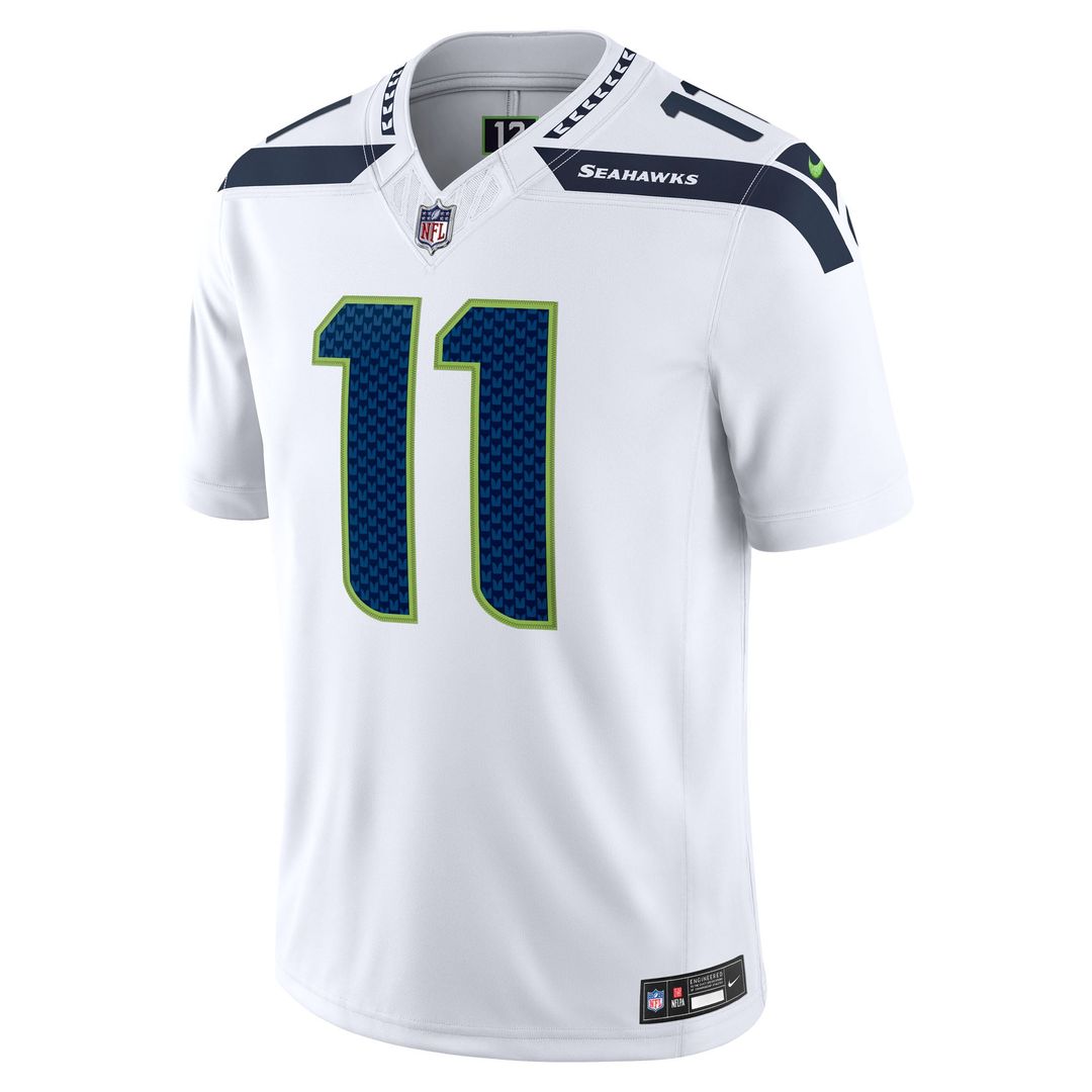 Seattle Seahawks Jaxon Smith-Njigba Nike White Vapor F.U.S.E. Stitched Limited Jersey