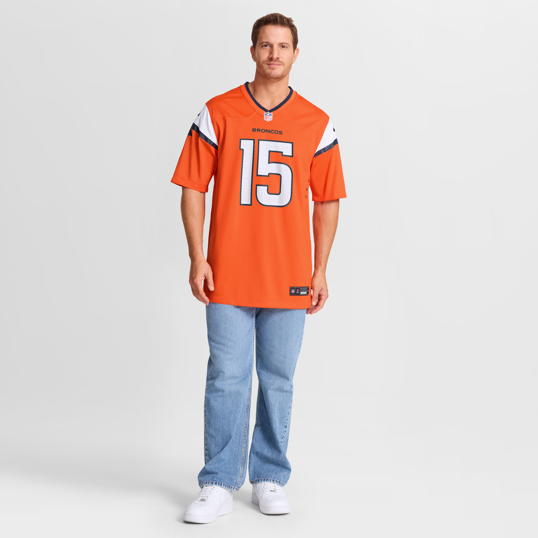 Denver Broncos Nik Bonitto Nike Navy Alternate Game Jersey