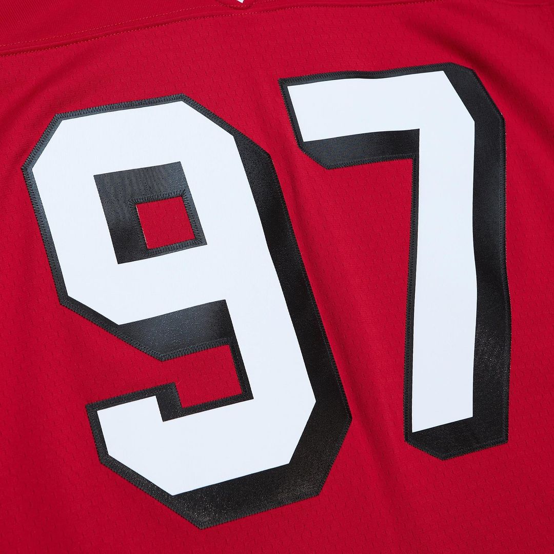 San Francisco 49ers Bryant Young Mitchell & Ness Scarlet Legacy Replica Jersey