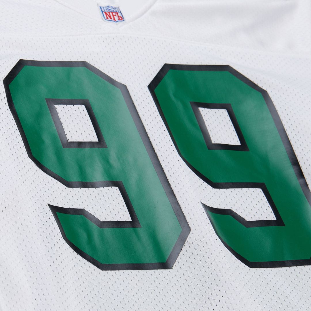 Philadelphia Eagles Jerome Brown Mitchell & Ness White 1991 Authentic Throwback Retired Player Jersey