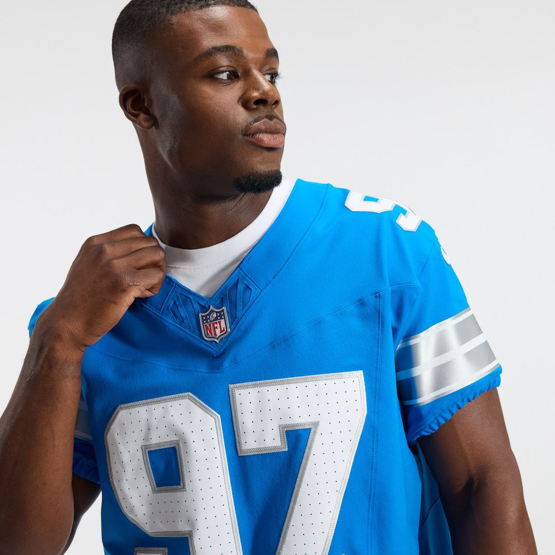 Detroit Lions Aidan Hutchinson Nike Black Alternate Vapor F.U.S.E. Elite Jersey